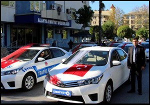 Alanya emniyeti araç filosunu güçlendirdi